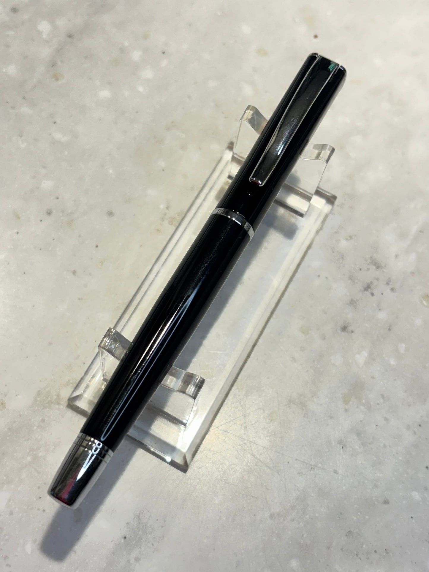 Vintage Monteverde Limonada Rollerball Pen | Black & Chrome | New Old Stock