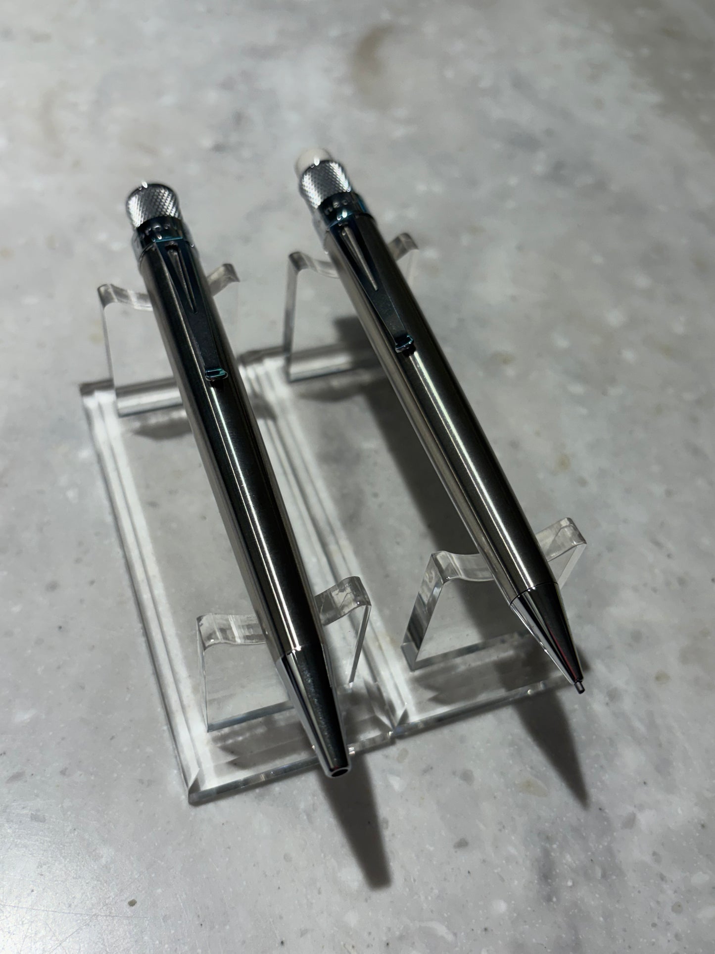 Retro 51 Tornado Stainless Gift Set | Rollerball Pen & 1.15mm Pencil | New Old Stock