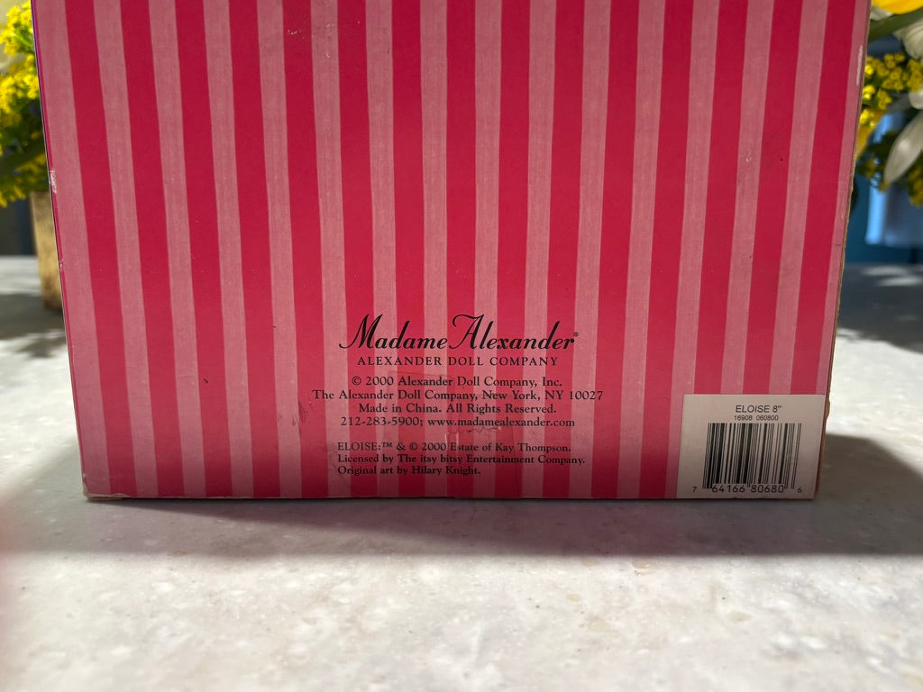 Vintage Madame Alexander “Eloise” Doll | Kay Thompson Plaza Hotel Character | 8” Boxed Doll | 2000