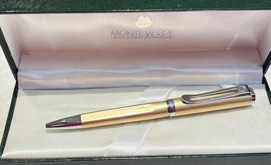 Monteverde Limonada Gold Ballpoint Pen | New Old Stock in Box