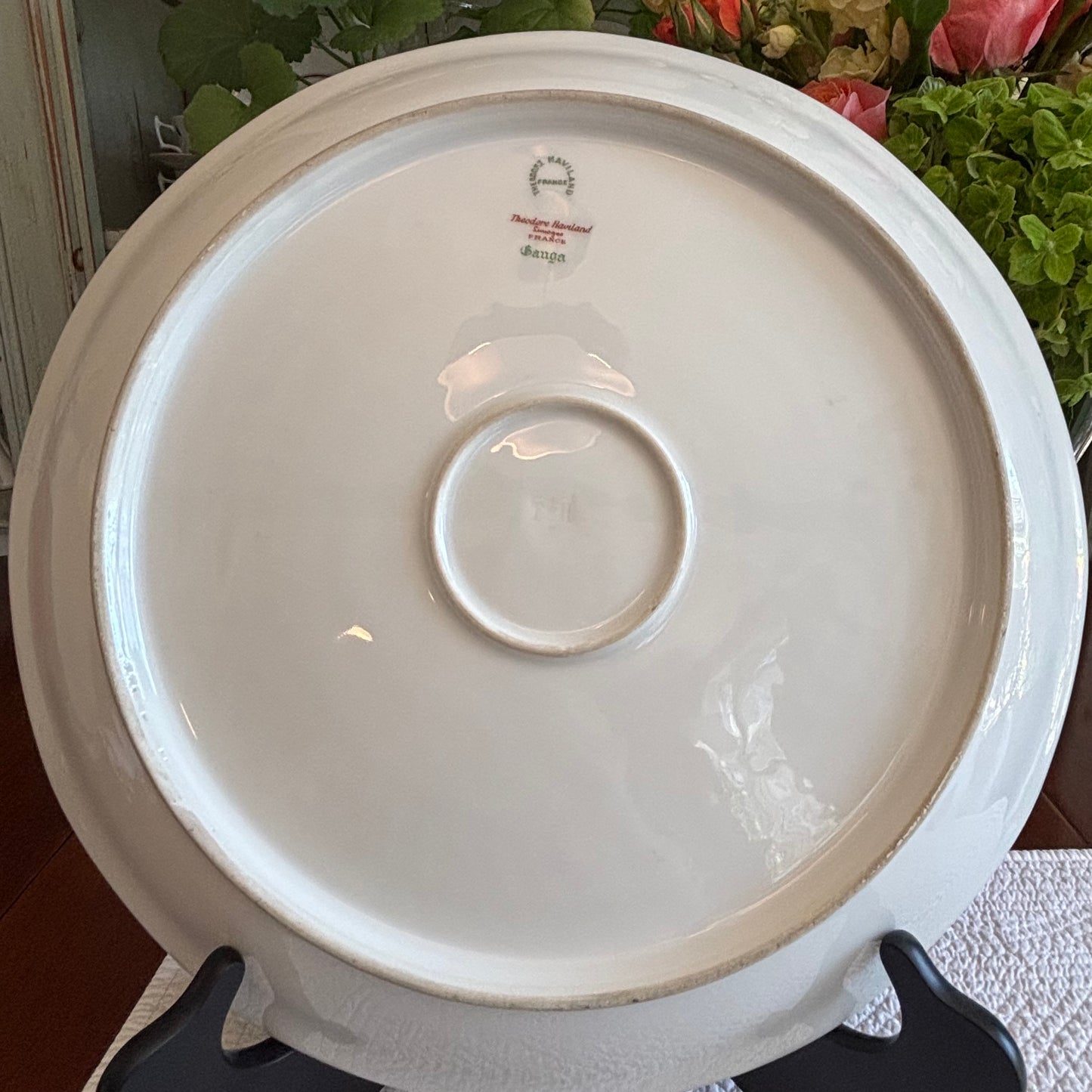 Théodore Haviland Limoges “Ganga” Floral Porcelain Serving Platter