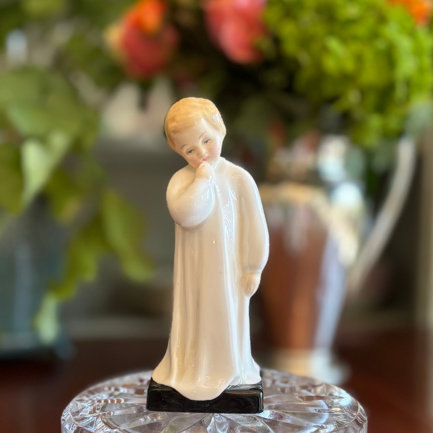 Royal Doulton “Darling” HN 1985 Porcelain Figurine | English Child Figure | Vintage Collectible