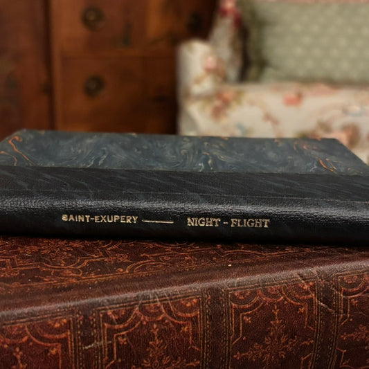 Vintage 1932 Night Flight by Antoine de Saint-Exupéry | Early English Paris Edition | Rebound Literary Classic