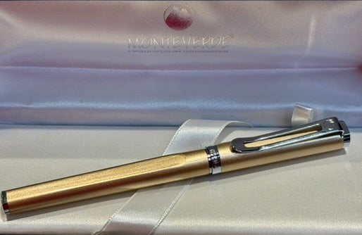 Monteverde Limonada Gold Rollerball Pen | New Old Stock in Box
