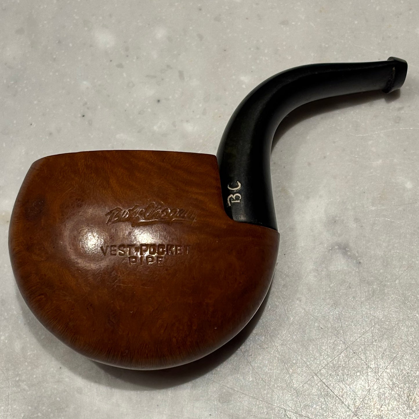 Vintage Butz-Choquin BC Vest Pocket Pipe | French Folding Briar Travel Pipe | Saint-Claude France