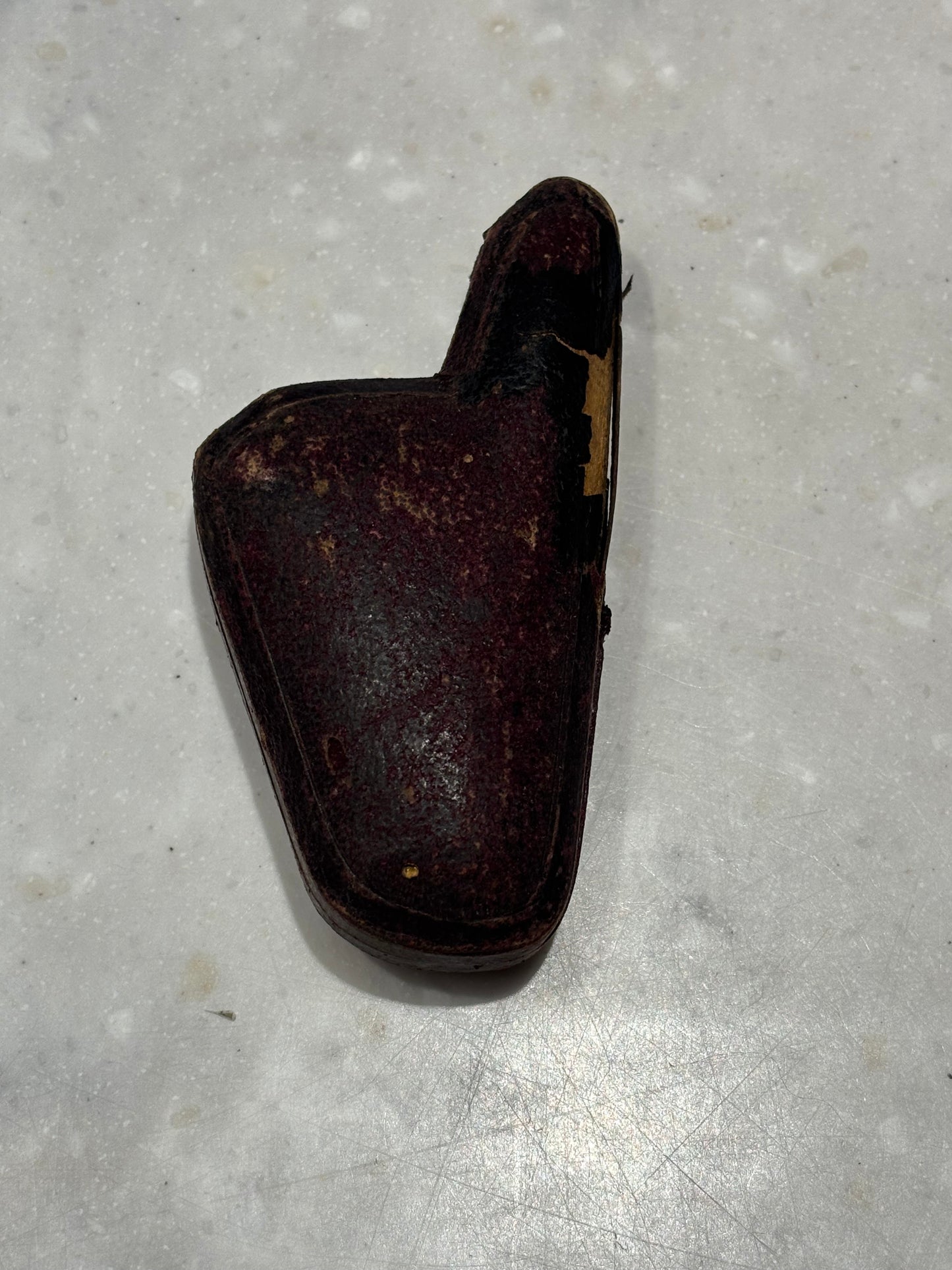Antique Austrian Figural Meerschaum Pipe with Mythological Satyr & Reclining Woman | Original Amberoid Mouthpiece & Leather Case | c. 1890–1910