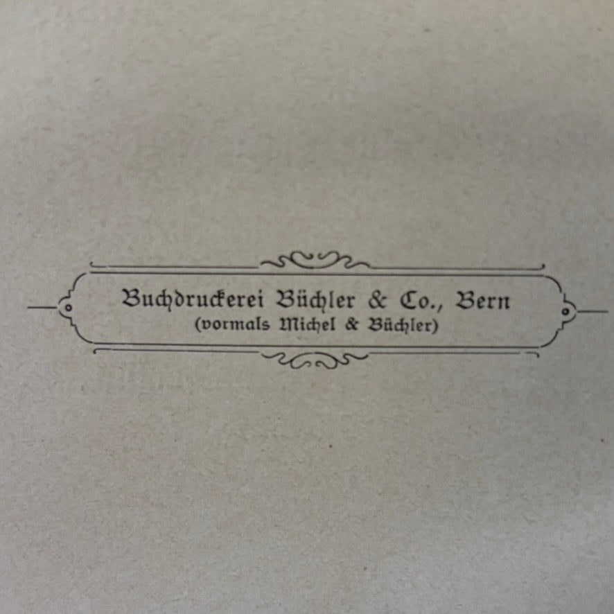 Antique Swiss Illustrated Book Berner Erzählungen by Jeremias Gotthelf