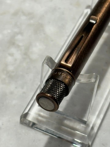Retro 51 Tornado Lincoln Antique Copper Rollerball Pen | Vintage Metalsmith | Old Stock