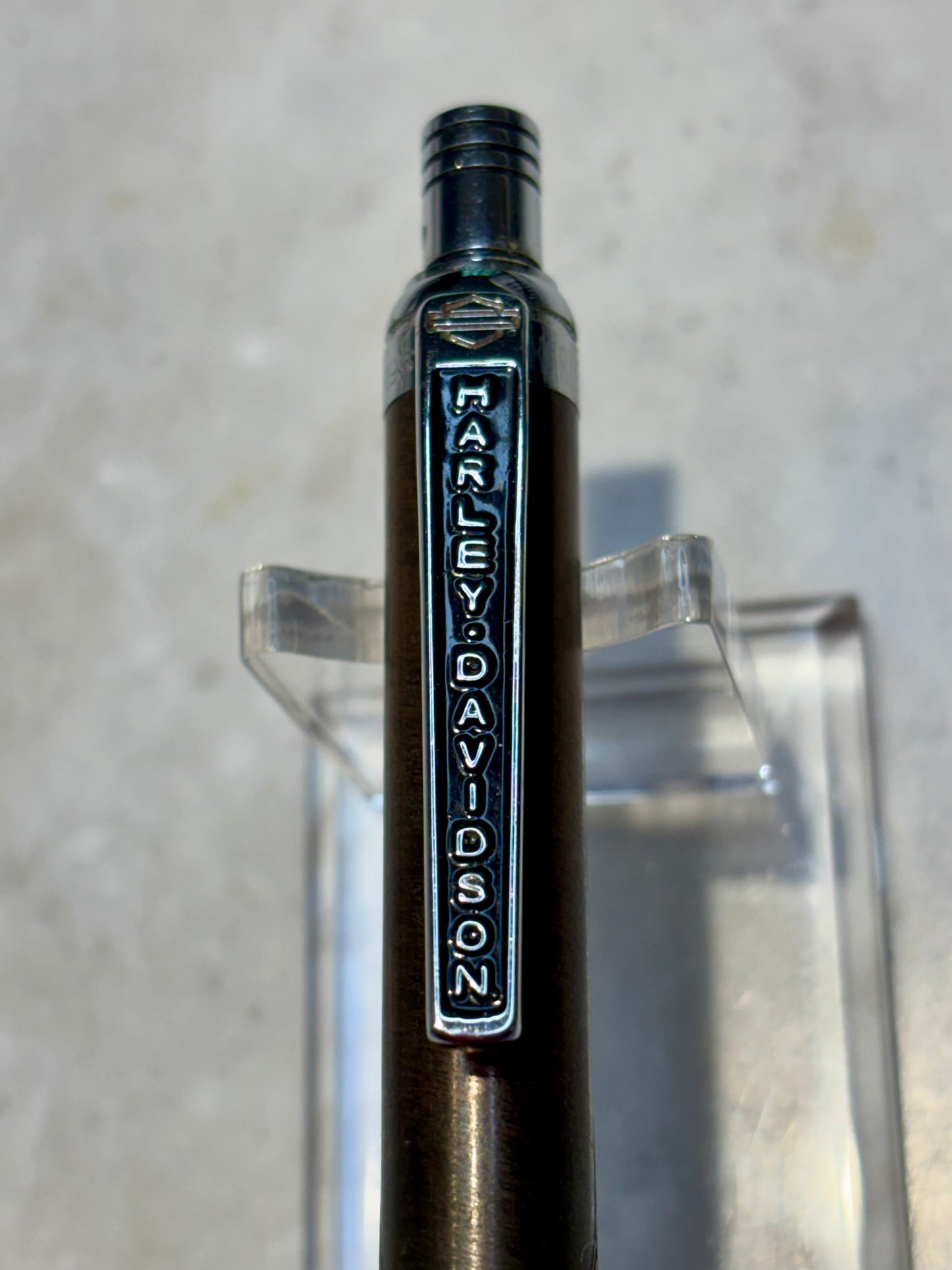 Retro 51 Harley-Davidson Top-Click Ballpoint Pen | Copper & Stainless | New Refill