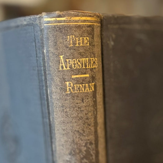 Ernest Renan The Apostles | 1897 Edition | Origins of Christianity Vol. II | Antique Religious History Book