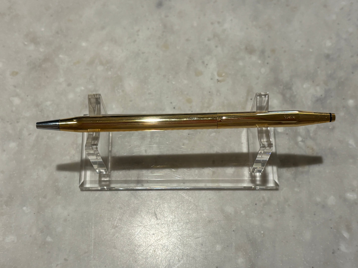 Vintage A.T. Cross Classic Century Ballpoint Pen | 1/20 18KT Gold Filled | New in Box | Made in USA