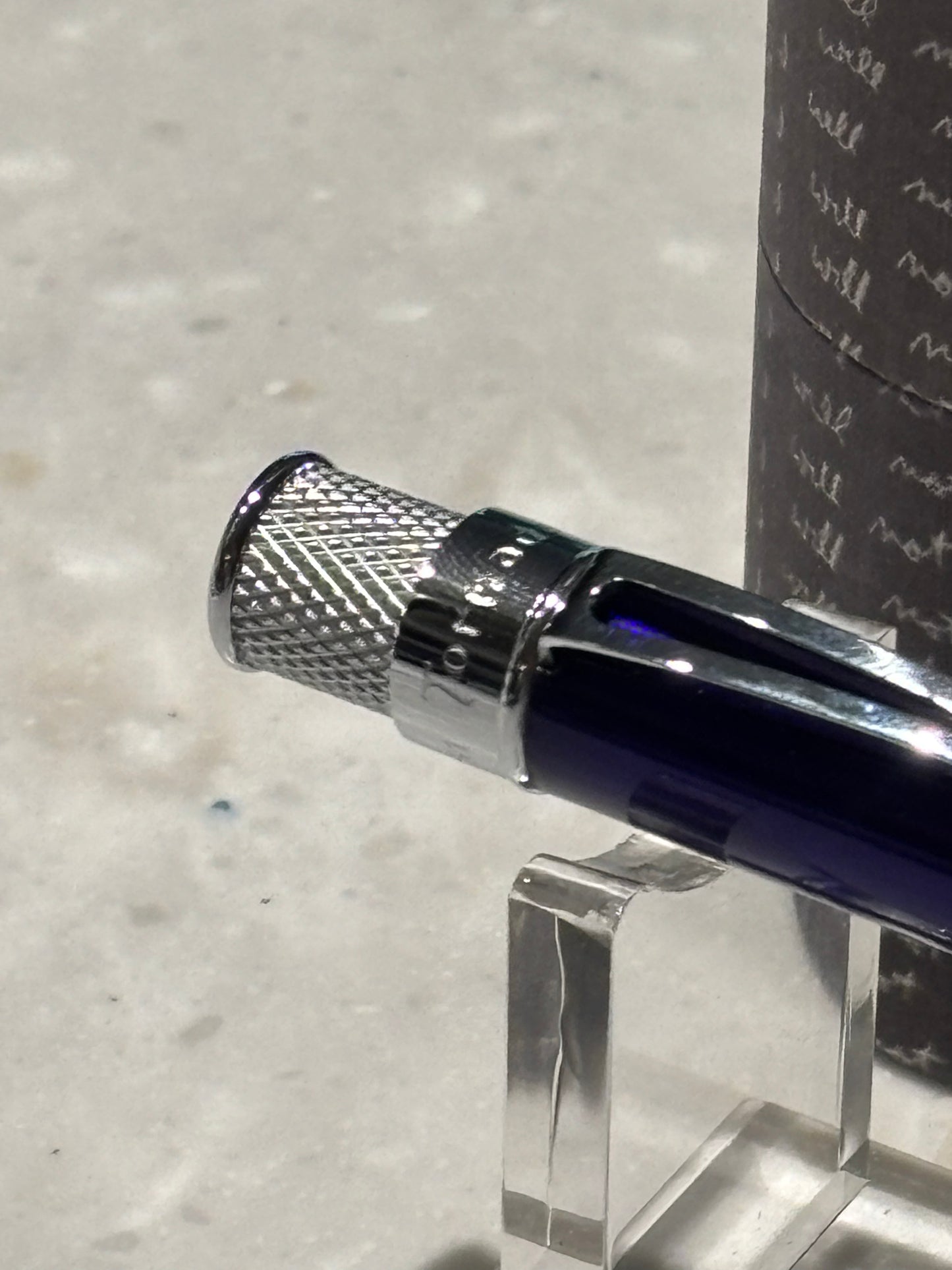 Retro 51 Tornado Blue Lacquer Rollerball Pen with Tube | New Old Stock