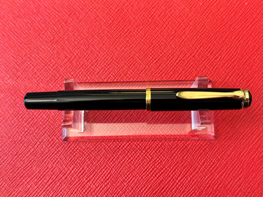 Vintage Pelikan R200 Old Style Rollerball Pen | W. Germany | Black & Gold Trim