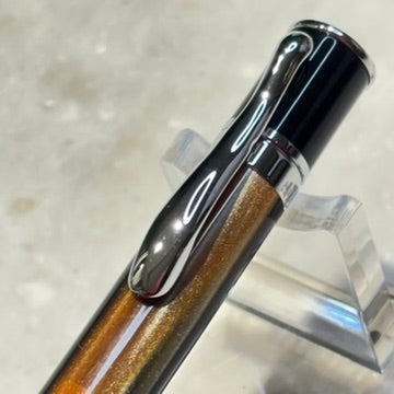 Monteverde Mini Jewelria Stripe Brown Rollerball Pen | New Old Stock in Box