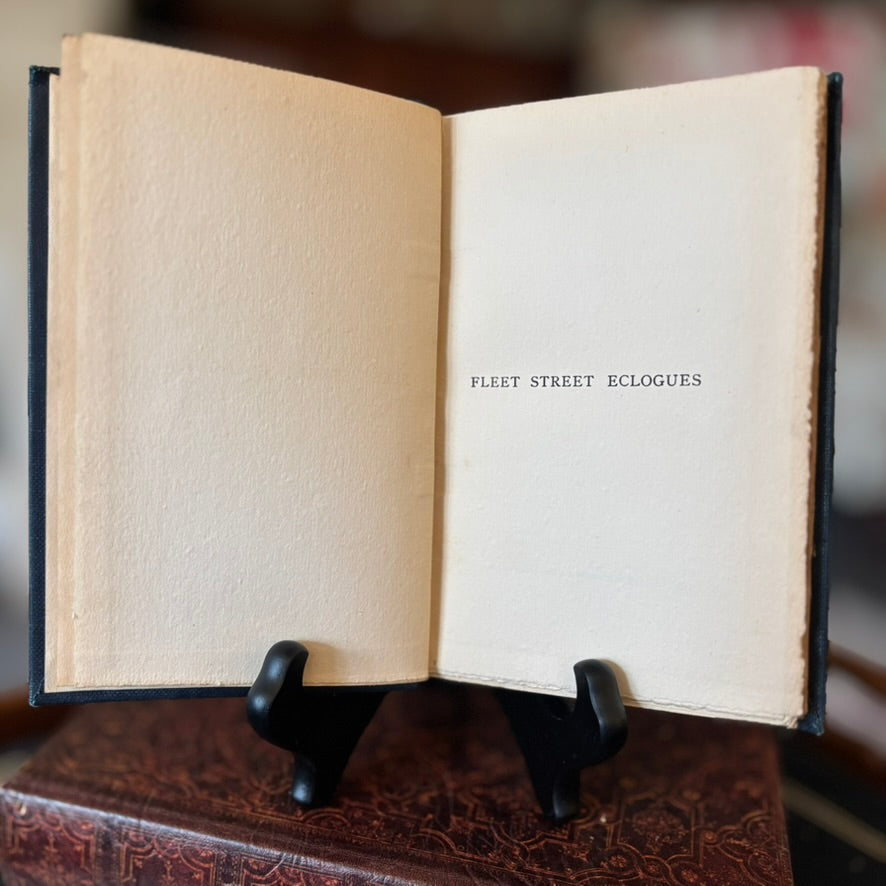 Fleet Street Eclogues by John Davidson | 1893 Limited Edition (300 Copies) | Elkin Mathews & John Lane London
