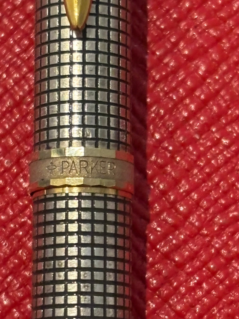 Vintage Parker Premier MK II Ciselé Sterling Silver Pen Set | Ballpoint & Rollerball | France