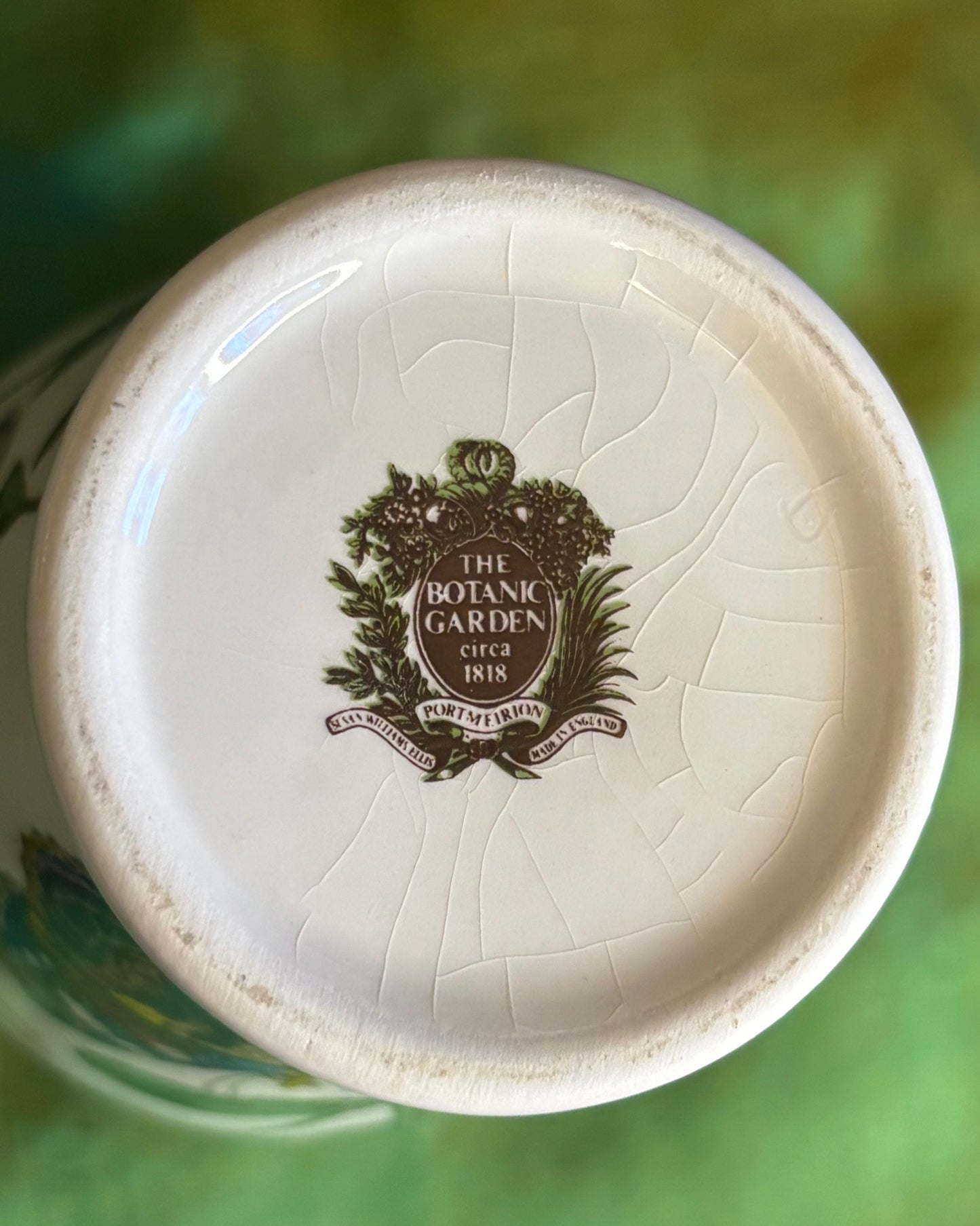 Portmeirion Botanic Garden Bud Vase | English Floral Pedestal Vase
