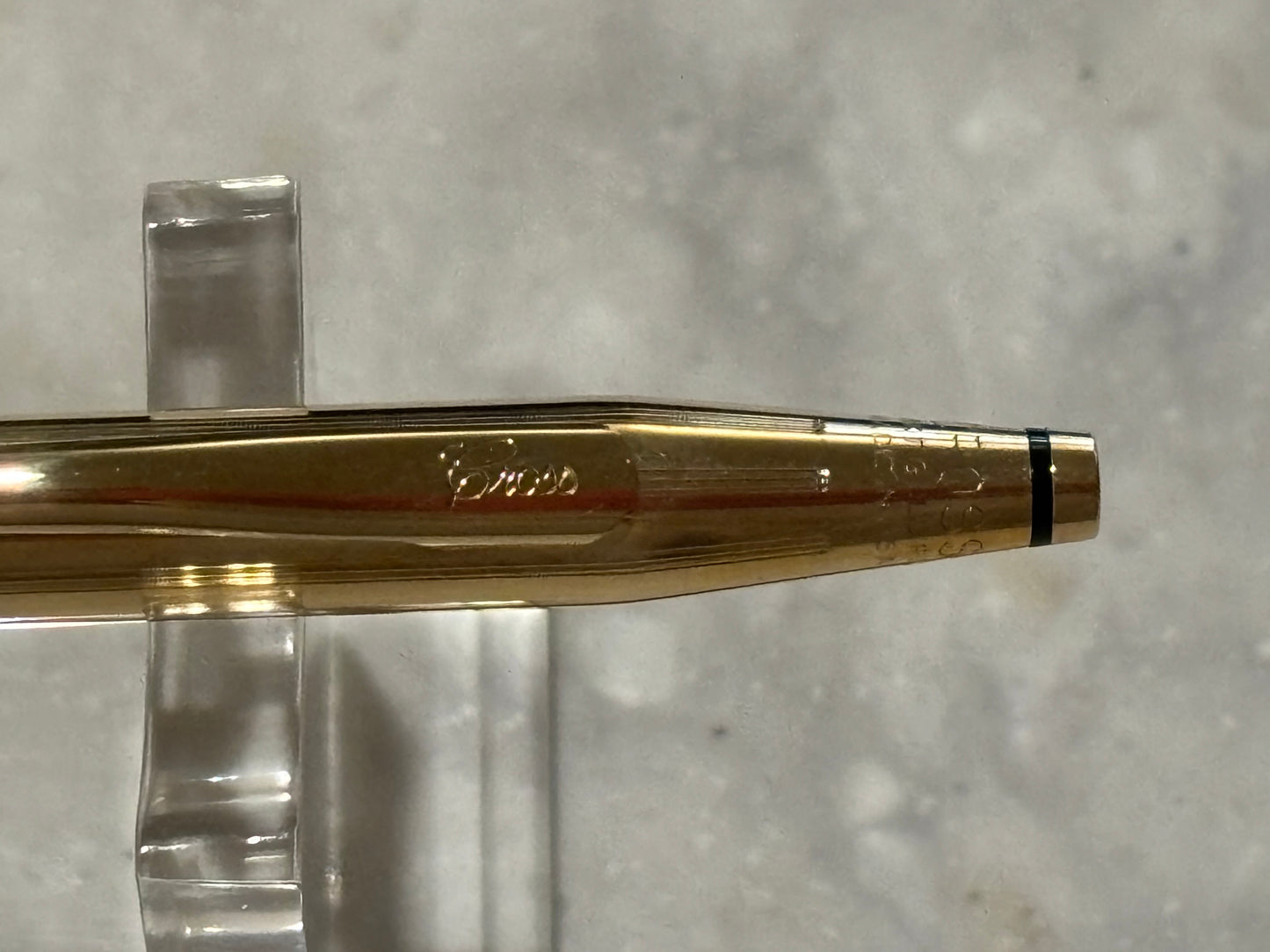 Vintage A.T. Cross Classic Century Ballpoint Pen | 1/20 18KT Gold Filled | New in Box | Made in USA