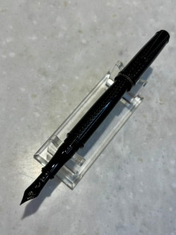 Monteverde Invincia Carbon Fiber Fountain Pen New in Box c. 2016