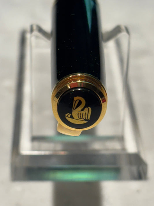 Vintage Pelikan Souverän R600 Rollerball Pen | Blue Stripe | Germany | New Blue Refill