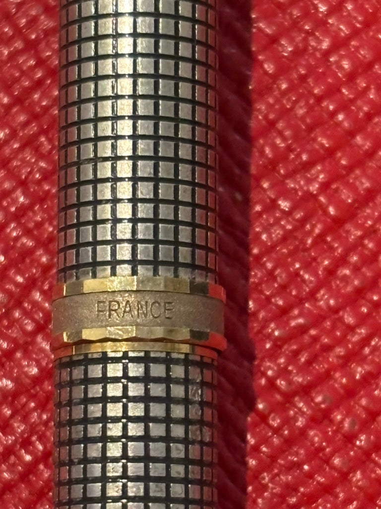 Vintage Parker Premier MK II Ciselé Sterling Silver Pen Set | Ballpoint & Rollerball | France