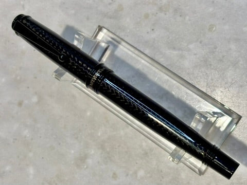 Monteverde Invincia Carbon Fiber Fountain Pen New in Box c. 2016