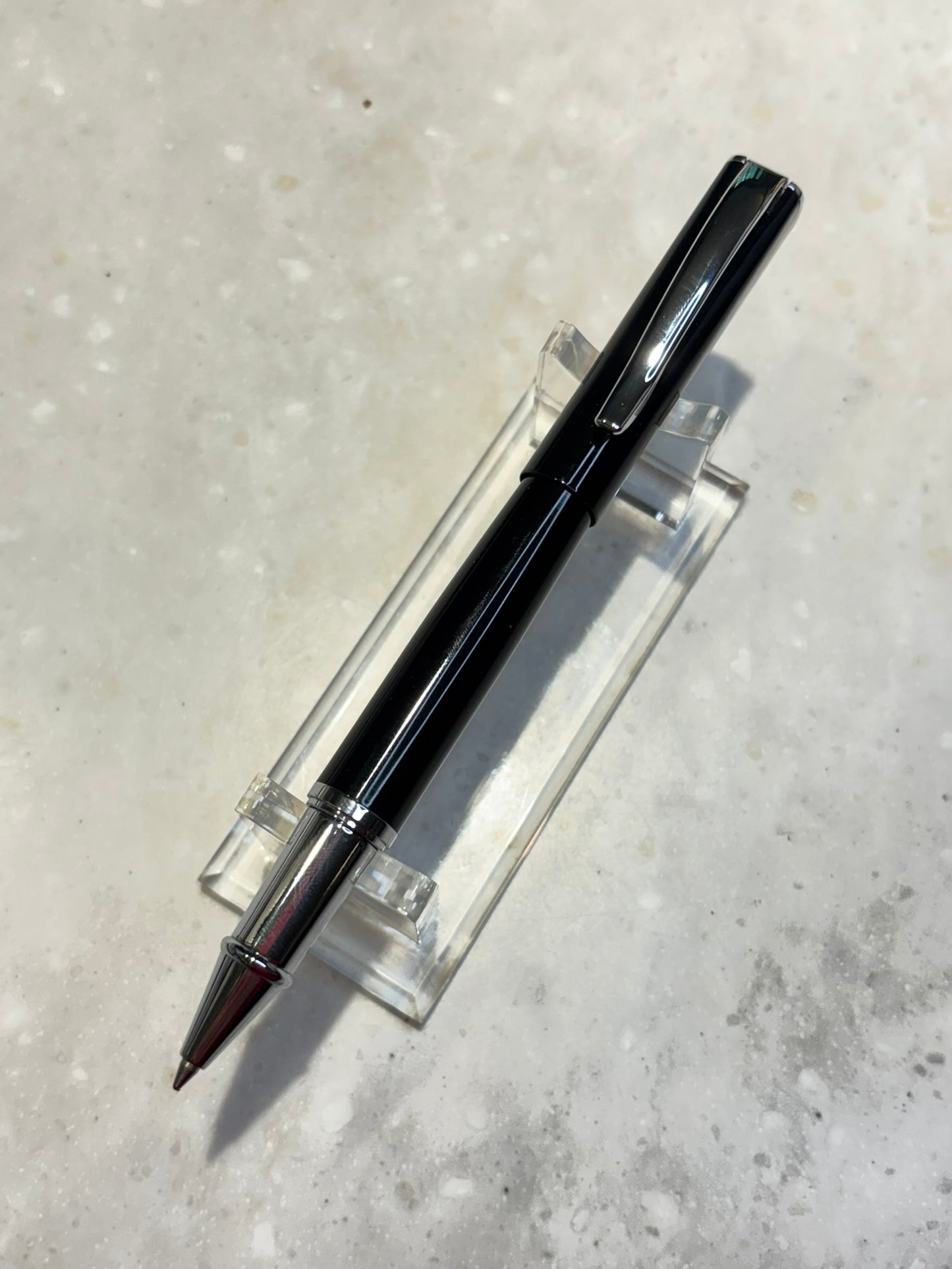 Vintage Monteverde Limonada Rollerball Pen | Black & Chrome | New Old Stock