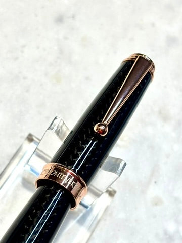 Monteverde Invincia Fountain Pen in Rose Gold | New Old Stock in Box | c. 2016