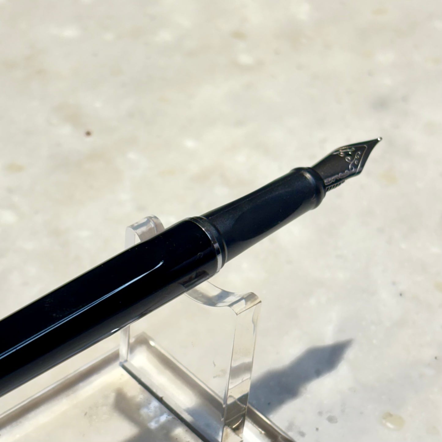 Vintage Monteverde Limonada Fountain Pen | Black & Chrome | New Old Stock