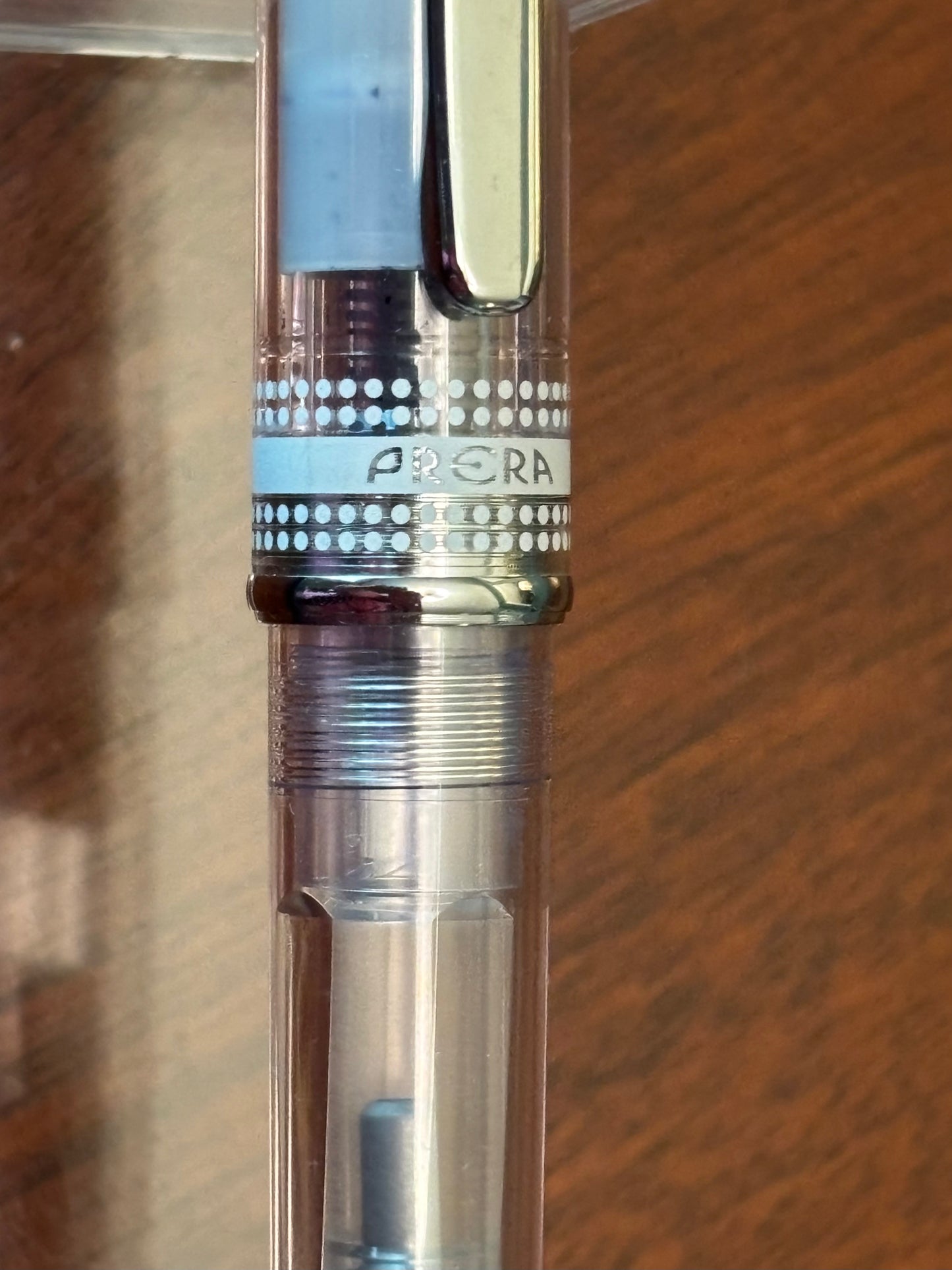 Pilot Prera Demonstrator Fountain Pen | Black/Clear | Unused Retail Stock with Box & Paper