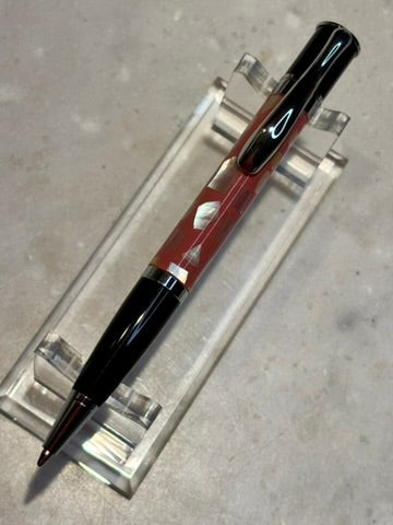 Monteverde Mini Jewelria Shell Pink Ballpoint Pen | New Old Stock in Box