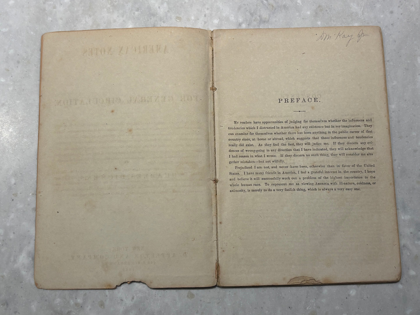 American Notes for General Circulation — Charles Dickens, 1868