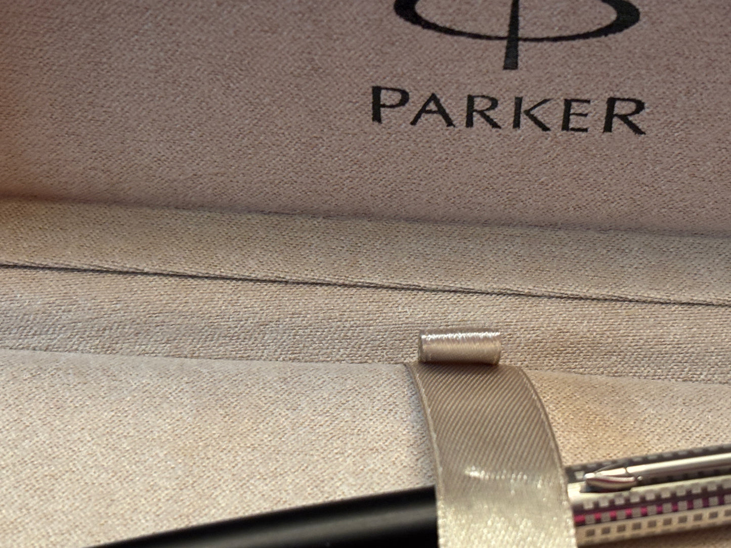 Parker Jotter Black & Stainless Steel Ballpoint Pen | New Old Stock in Box