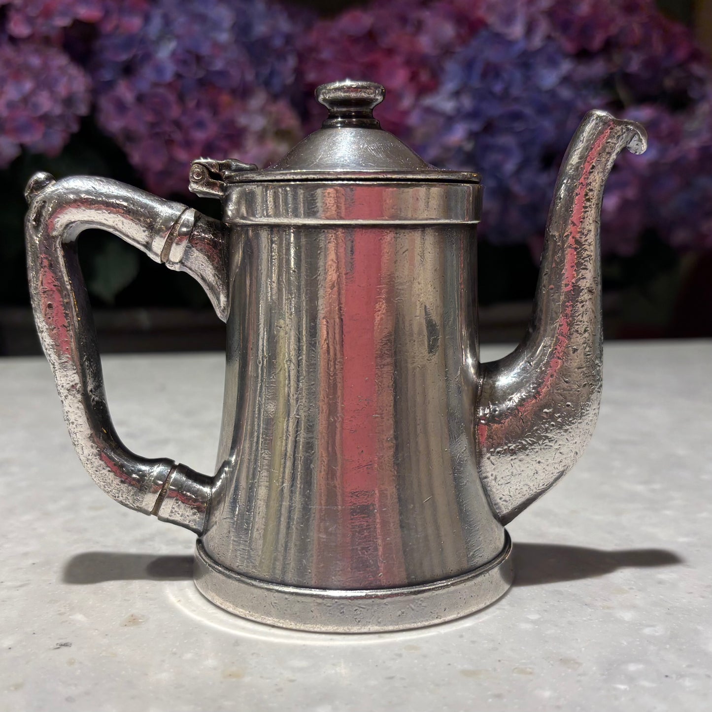 Vintage Hotel Silver Teapot Collection | The Plaza Hotel, Hotel Gotham, Gladstone & Wilcox | Set of 4