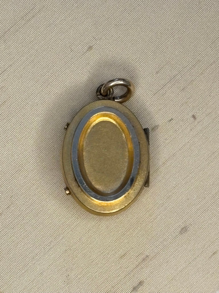 Victorian 14K Gold-Filled Seed Pearl Locket | Etruscan Revival Motif, c. 1890