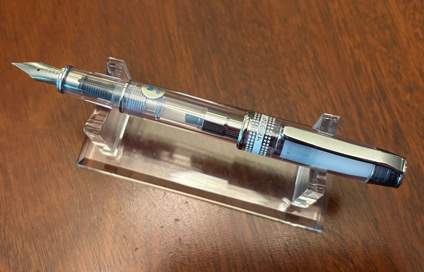 Pilot Prera Demonstrator Fountain Pen | Black/Clear | Unused Retail Stock with Box & Paper