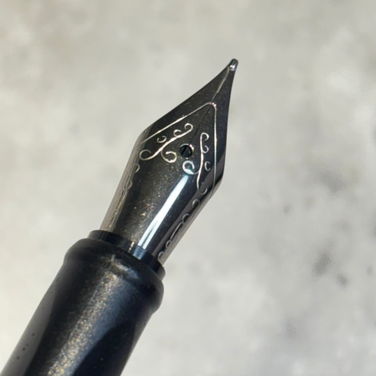 Vintage Monteverde Limonada Fountain Pen | Black & Chrome | New Old Stock