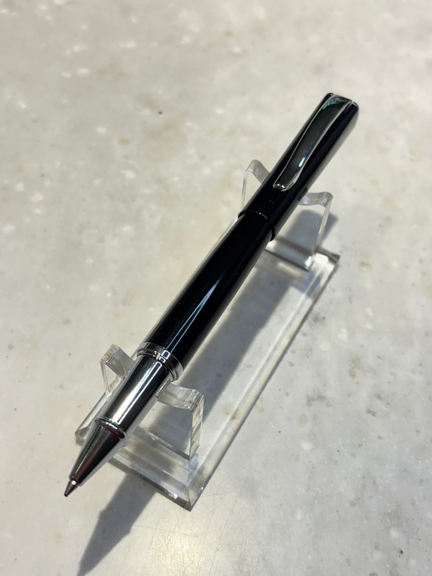 Vintage Monteverde Limonada Rollerball Pen | Black & Chrome | New Old Stock