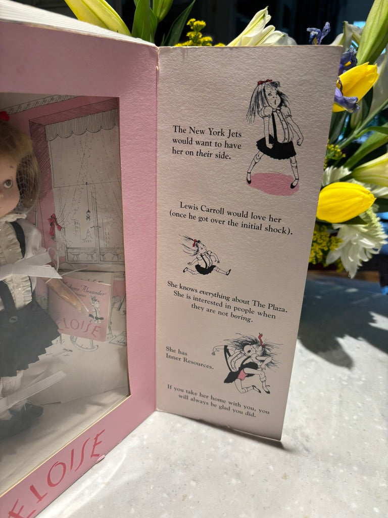 Vintage Madame Alexander “Eloise” Doll | Kay Thompson Plaza Hotel Character | 8” Boxed Doll | 2000