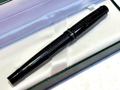 Monteverde Invincia Carbon Fiber Fountain Pen New in Box c. 2016