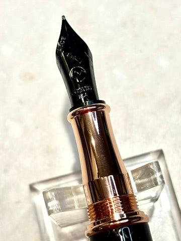 Monteverde Invincia Fountain Pen in Rose Gold | New Old Stock in Box | c. 2016