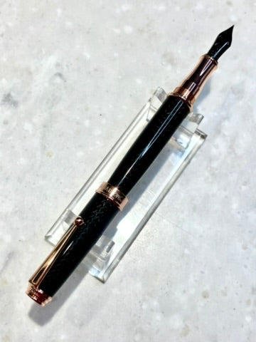 Monteverde Invincia Fountain Pen in Rose Gold | New Old Stock in Box | c. 2016