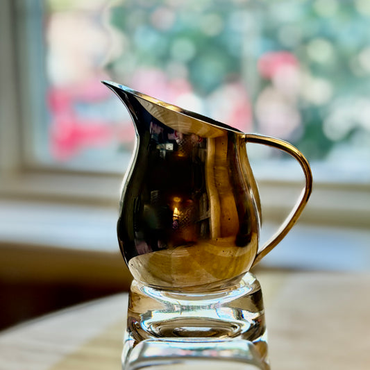 Vintage F.B. Rogers Modernist Silverplate Creamer