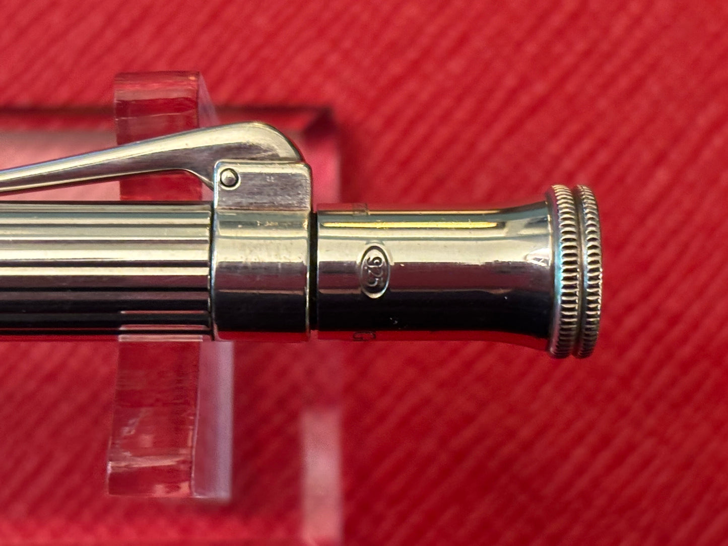 Vintage Graf von Faber-Castell Sterling Silver Ballpoint Pen | 925 Germany | Pre-2003v