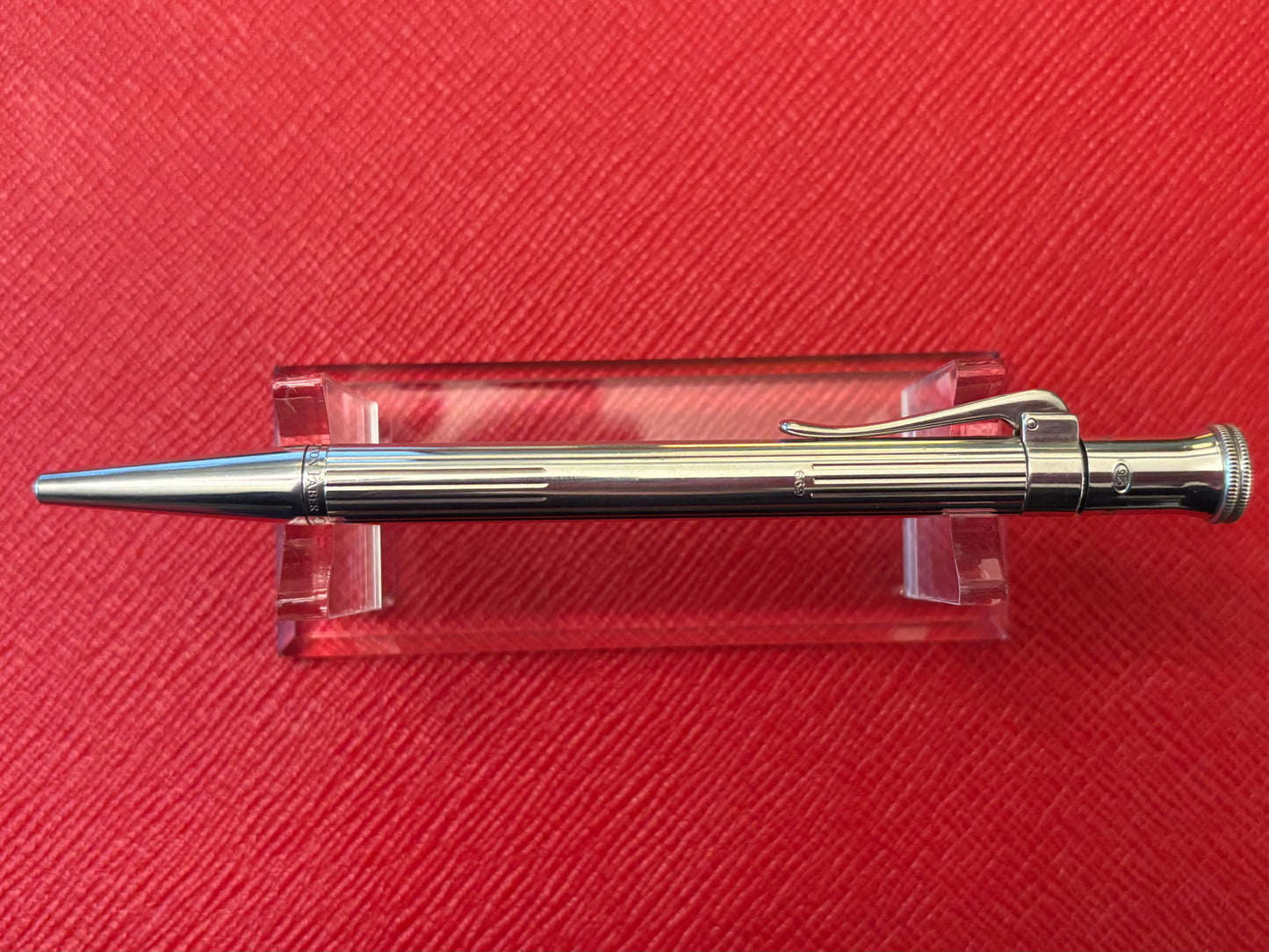 Vintage Graf von Faber-Castell Sterling Silver Ballpoint Pen | 925 Germany | Pre-2003v