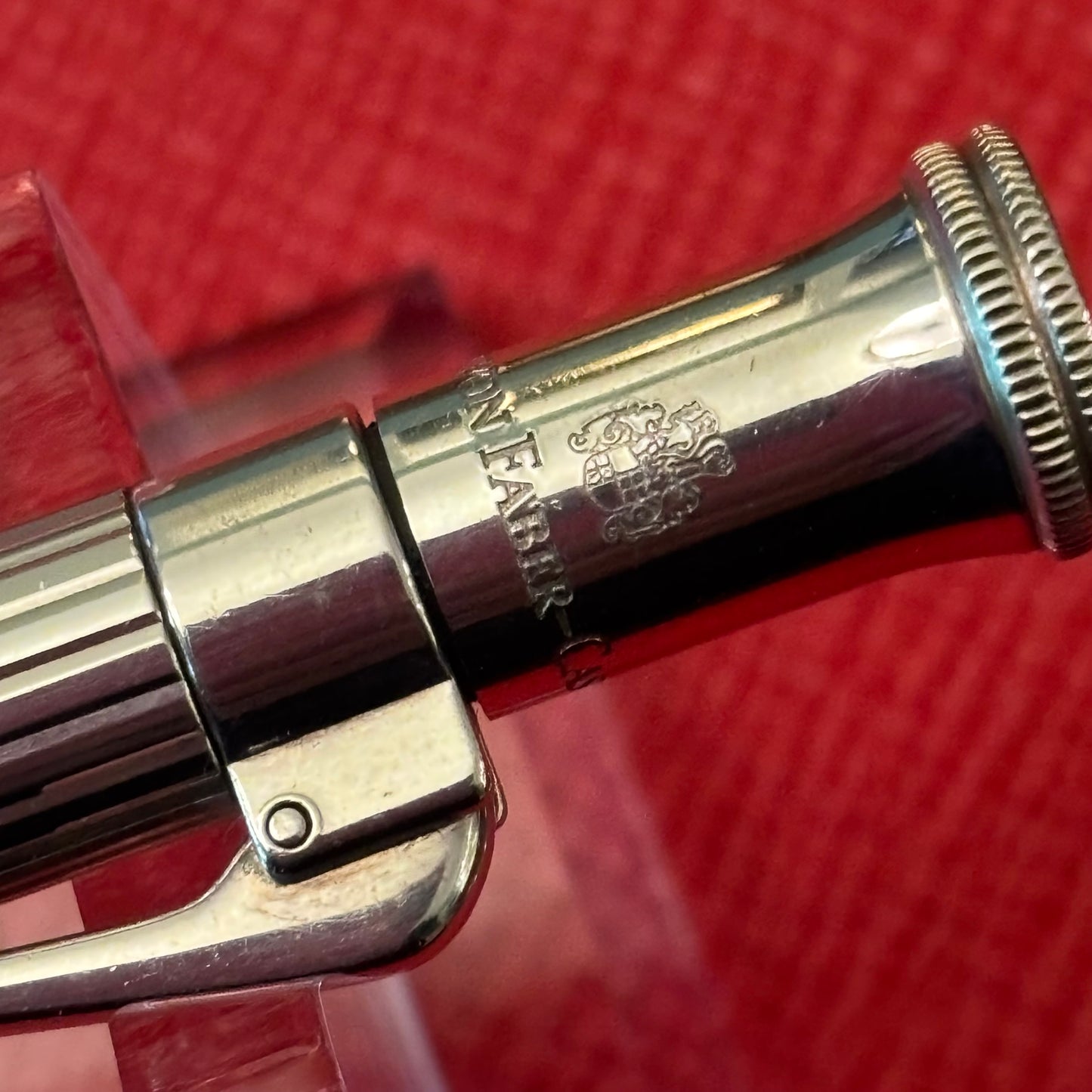 Vintage Graf von Faber-Castell Sterling Silver Ballpoint Pen | 925 Germany | Pre-2003v