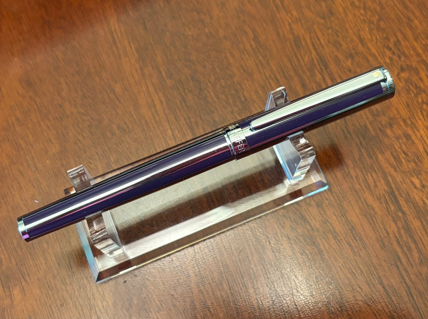 Sheaffer Intensity Rollerball Pen | Purple Lacquer & Chrome Trim | New Old Stock in Box