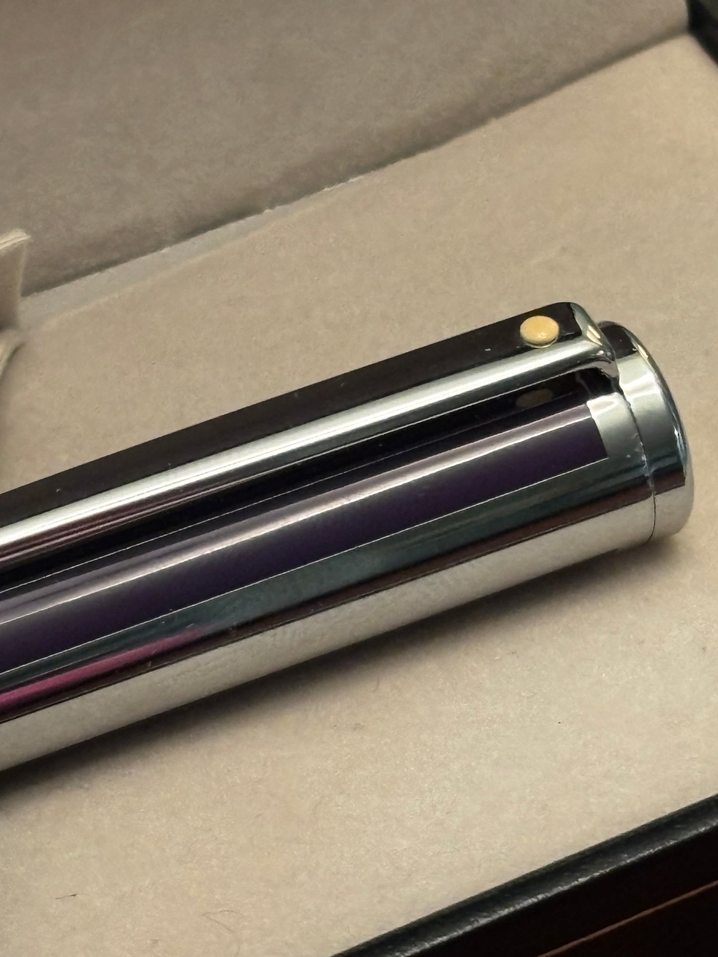 Sheaffer Intensity Rollerball Pen | Purple Lacquer & Chrome Trim | New Old Stock in Box