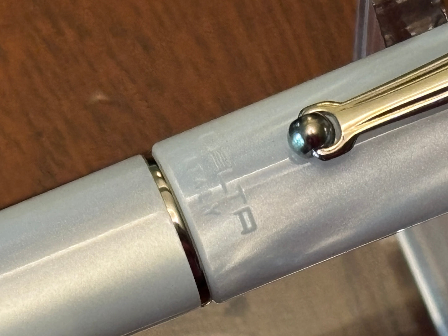 Delta Unica White Pearl Resin Rollerball Pen | New Old Stock with Box & Papers