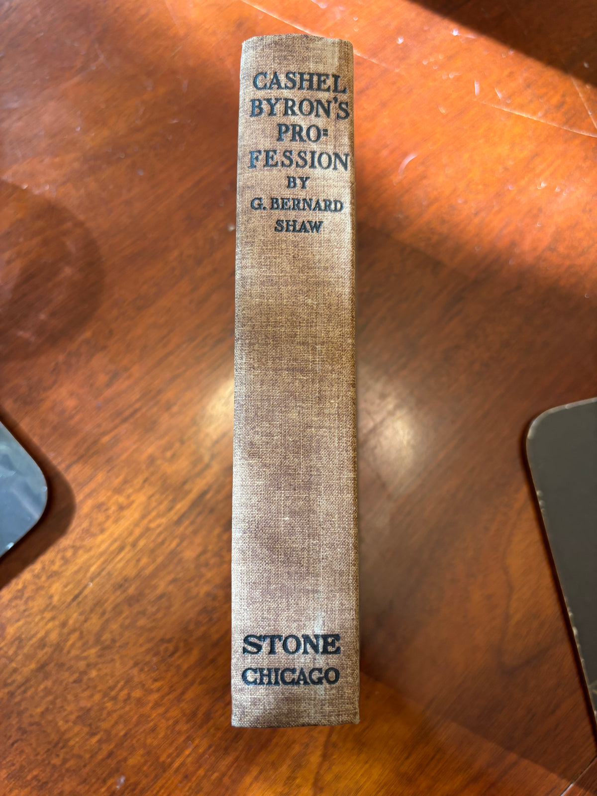 Cashel Byron’s Profession by G. Bernard Shaw | 1901 Authorized Edition